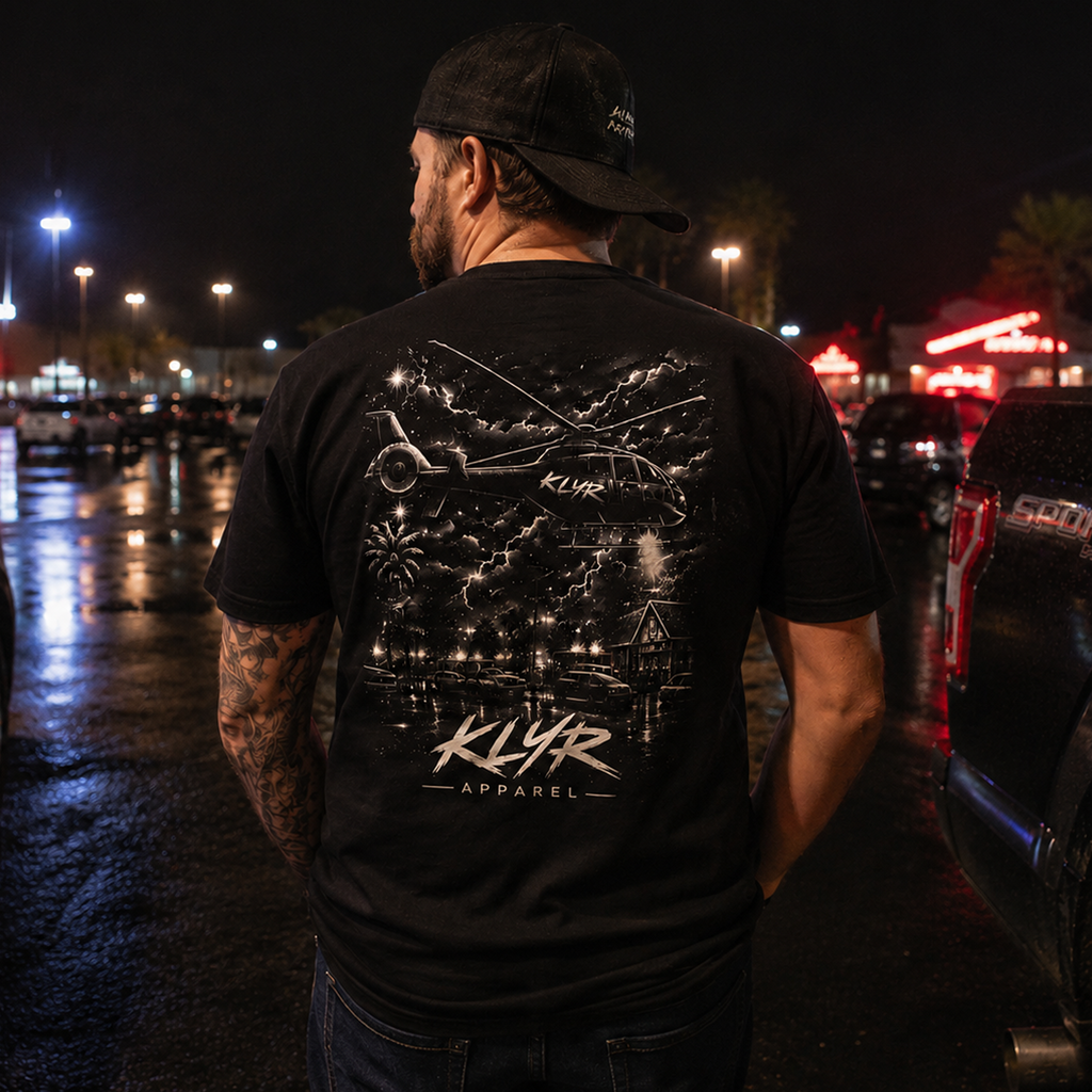 Air Support Tee Monochrome back lifestyle