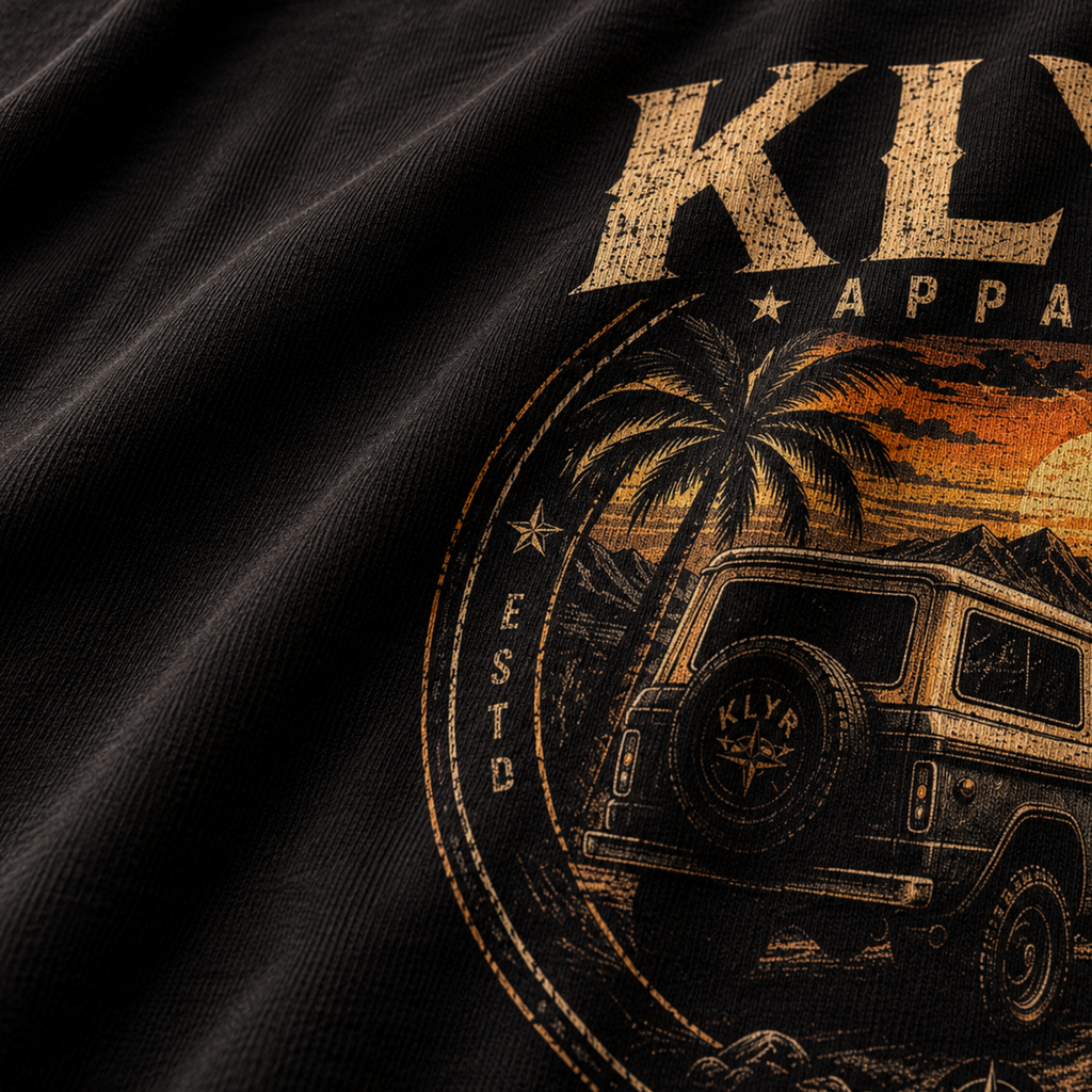 Close-up of the soft black Next Level 6210 fabric and distressed print on the Freedom Is Not Negotiable Tee.